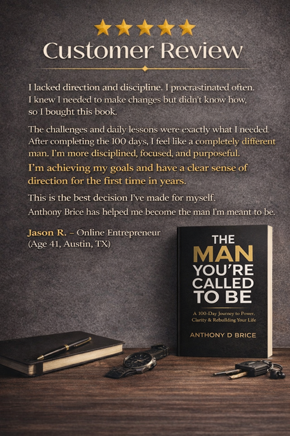 The Man You're Called To Be